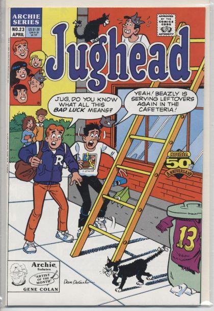 Jughead, Vol. 2  |  Issue#23A | Year:1991 | Series: Archie | Pub: Archie Comic Publications | Direct Edition