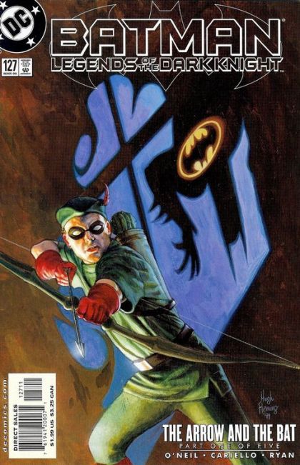 Batman: Legends of the Dark Knight The Arrow And The Bat, Part 1: The Meeting |  Issue#127A | Year:2000 | Series:  | Pub: DC Comics | Direct Edition