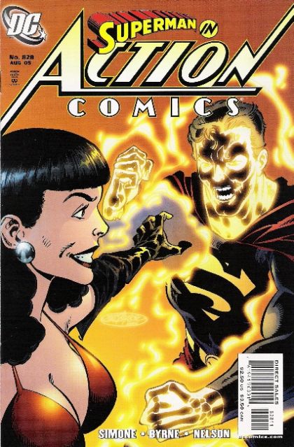 Action Comics, Vol. 1 Strange Attractors, Part 2: Positive Reinforcements |  Issue#828A | Year:2005 | Series:  | Pub: DC Comics | Direct Edition