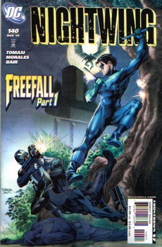 Nightwing, Vol. 2 Freefall, Part 1 |  Issue#140A | Year:2008 | Series: Nightwing | Pub: DC Comics | Direct Edition