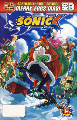 Sonic X  |  Issue#15 | Year: | Series: Sonic The Hedgehog | Pub: Archie Comic Publications |