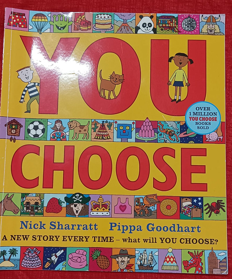 you choose | Story Book with Big Pictures and Little Text | For 3-5 Years Old | Paperback | SKU: 2405_101_A101