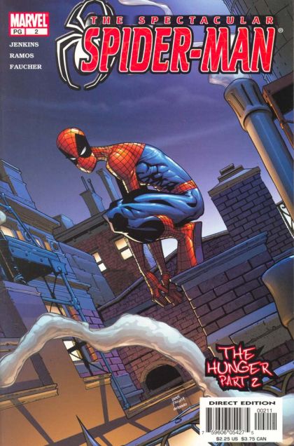 The Spectacular Spider-Man, Vol. 2 The Hunger, Part 2 |  Issue#2A | Year:2003 | Series: Spider-Man | Pub: Marvel Comics | Humberto Ramos Regular