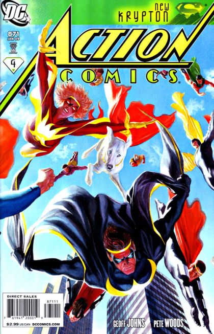 Action Comics, Vol. 1 New Krypton - New Krypton, Part 4: Beyond Doomsday |  Issue#871A | Year:2008 | Series:  | Pub: DC Comics | Direct Edition