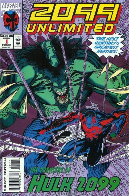 2099 Unlimited Nothing Ever Changes!! / Untitled |  Issue#1A | Year:1993 | Series:  | Pub: Marvel Comics | Direct Edition