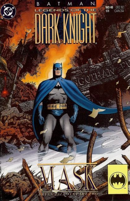 Batman: Legends of the Dark Knight Mask, Part 2 |  Issue#40A | Year:1992 | Series:  | Pub: DC Comics | Direct Edition