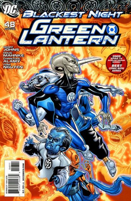 Green Lantern, Vol. 4 Blackest Night - Gimme A Break! |  Issue#48A | Year:2009 | Series: Green Lantern | Pub: DC Comics | Doug Mahnke Regular