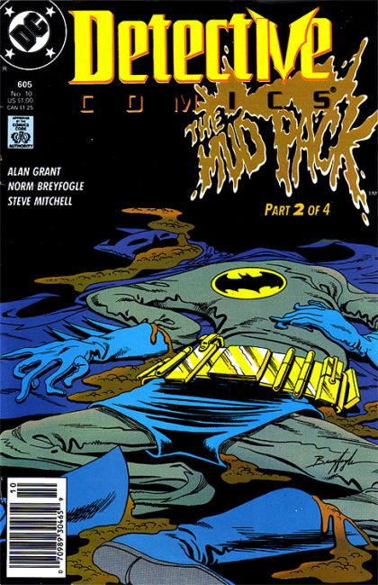 Detective Comics, Vol. 1 The Mud Pack, Part Two: Heart Of Steel; Feet Of Clay? |  Issue#605B | Year:1989 | Series: Detective Comics | Pub: DC Comics | Newsstand Edition