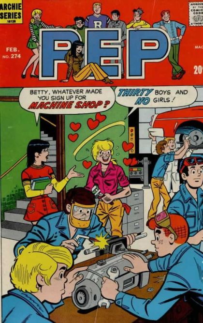 Pep Comics  |  Issue#274 | Year:1973 | Series: Pep | Pub: Archie Comic Publications |