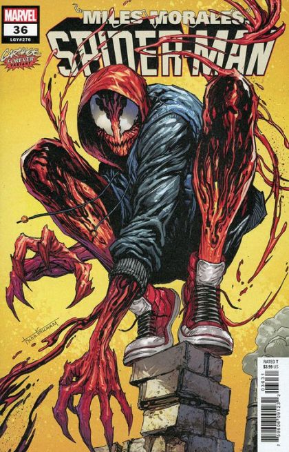 Miles Morales: Spider-Man, Vol. 1  |  Issue#36C | Year:2022 | Series:  | Pub: Marvel Comics | Tyler Kirkham Carnage Forever Variant