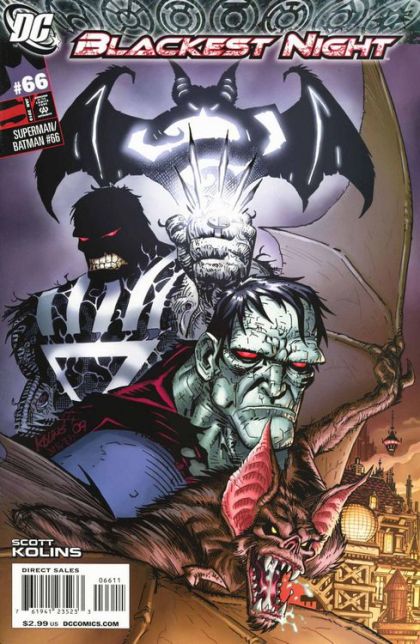 Superman / Batman Blackest Night - Night of the Cure, Part One |  Issue#66A | Year:2009 | Series:  | Pub: DC Comics | Direct Edition