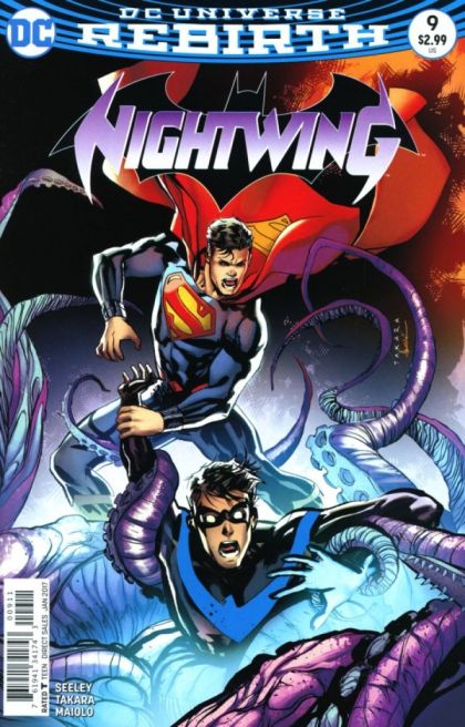 Nightwing, Vol. 4 Fighting Destiny |  Issue#9A | Year:2016 | Series: Nightwing | Pub: DC Comics | Regular Marcio Takara Cover