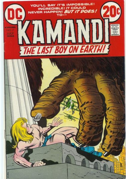 Kamandi: The Last Boy on Earth! The Monster Fetish |  Issue#7 | Year:1973 | Series: Jack Kirby | Pub: DC Comics |