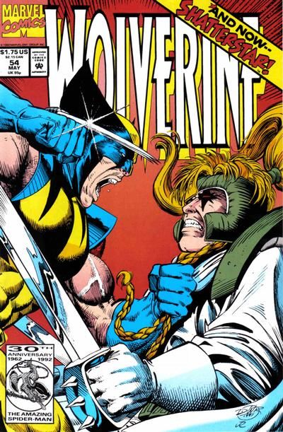 Wolverine, Vol. 2 Station Identification |  Issue#54A | Year:1992 | Series: Wolverine | Pub: Marvel Comics | Direct Edition