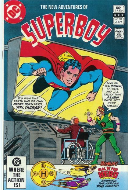 The New Adventures of Superboy The Main Event: Smallville U.S.A. / Thievery by Whitefire |  Issue#31A | Year:1982 | Series: Superman | Pub: DC Comics | Direct Edition