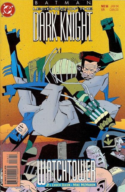 Batman: Legends of the Dark Knight Watchtower, Part 2 |  Issue#56A | Year:1993 | Series:  | Pub: DC Comics | Direct Edition