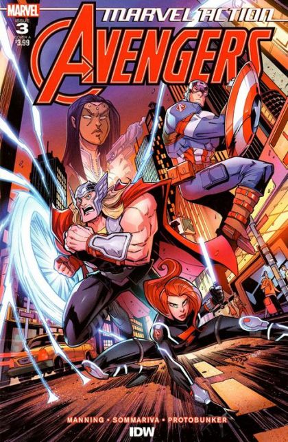 Marvel Action: Avengers, Vol. 1 The Iron Mechanic, Part 3 |  Issue#3A | Year:2019 | Series: Avengers | Pub: IDW Publishing | Jon Sommariva Regular