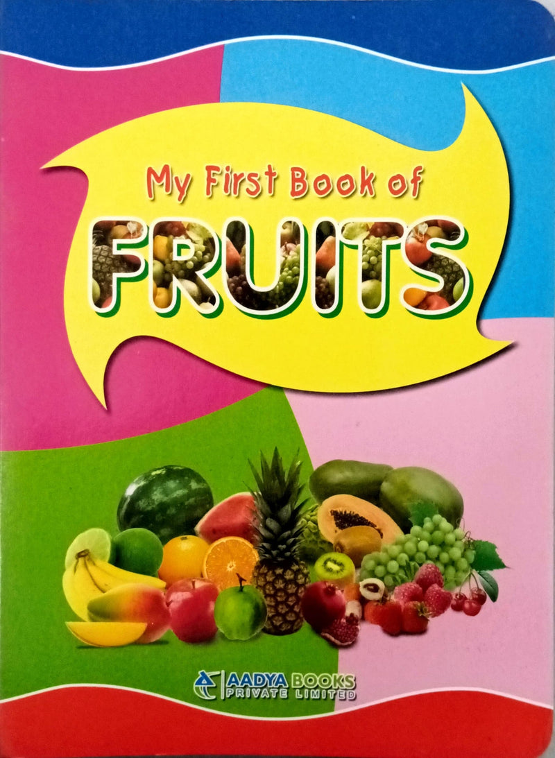 First Library | Set of 5 Board Book | ABC, Vegetable, Fruits, Animals, Birds | Early Learning | For 0-2 Years Old