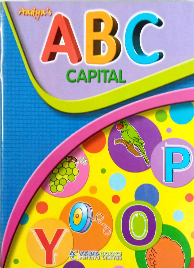 Cursive Handwriting | A4 Size | Book Set of 3 Books | ABC Capital & Small and Number 1-50 | For 3-5 Years Old