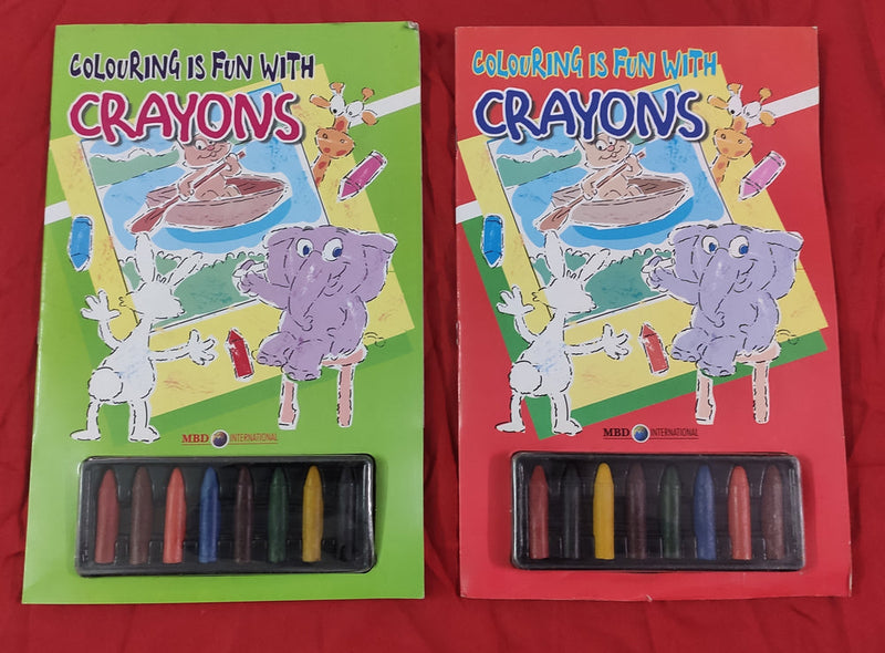 Coloring Book with Colors | Book Set of 6 Books | Early Learning | For 3-5 Years Old