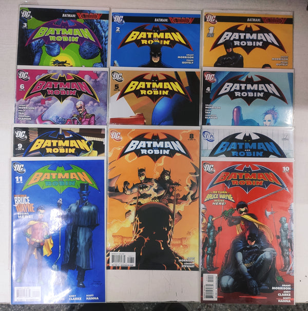 Batman Robin | Full Series of Comics set issue #1 to 11