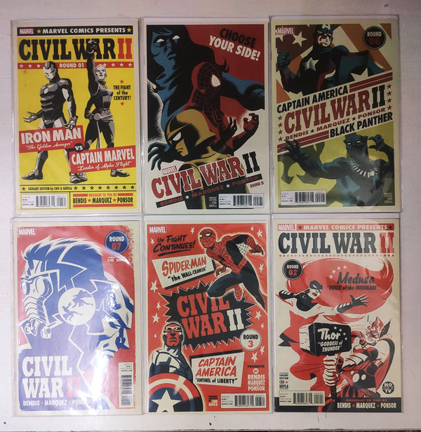 Civil War Set | Full Series of Comics set issue