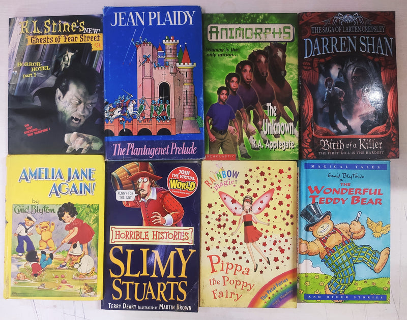 Teen Fictions Mixed Book Set  | Lot of 8 Books | Free Shipping & Bookmarks