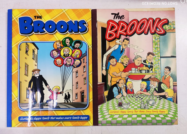 Broons  Annual Hard Cover  Set of 2 Book