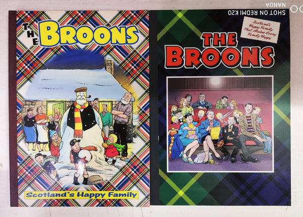 Broons  Annual Hard Cover  Set of 2 Book