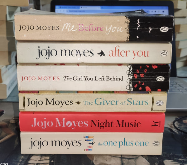 Best Romance Author Jojo Moyes | Pack of 6 Books | Condition: Used Very Good | FREE Delivery & Bookmarks