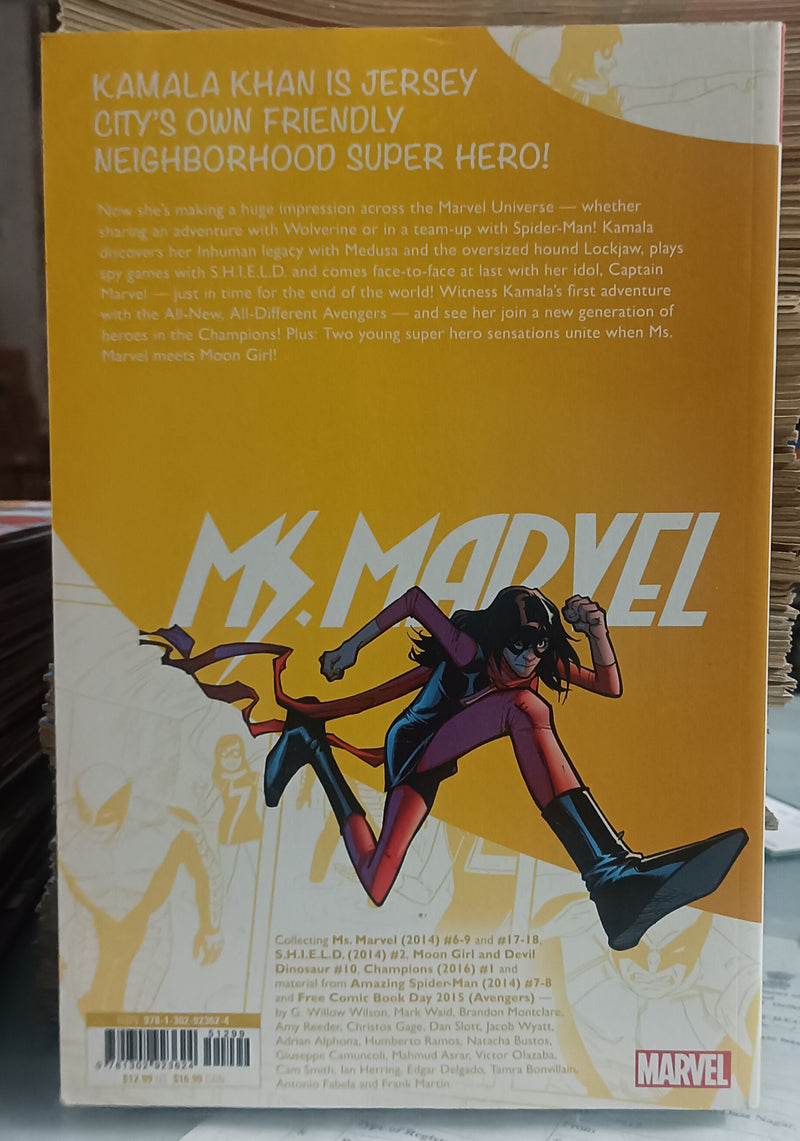 Ms. Marvel, Graphic Novel | Year:2014 | Pub: Marvel Comics