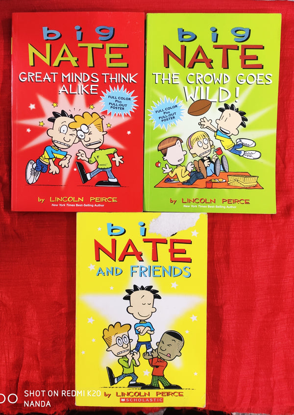 Big Nate Comics Set | Set of 3 Graphic Novels