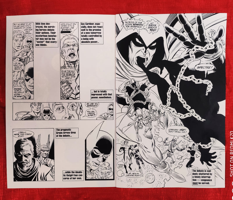 Zero Hour by DC Comics | Black & White Print | Pages:4 |