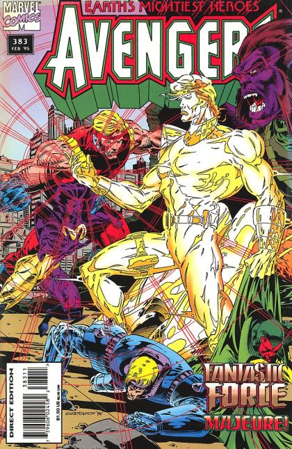 The Avengers, Vol. 1 Shattered Vows! |  Issue#383A | Year:1994 | Series: Avengers | Pub: Marvel Comics | Direct Edition