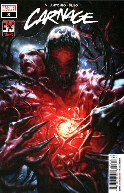 Carnage, Vol. 3 The Empty Place |  Issue#3A | Year:2022 | Series:  | Pub: Marvel Comics | Kendrick Lim Regular