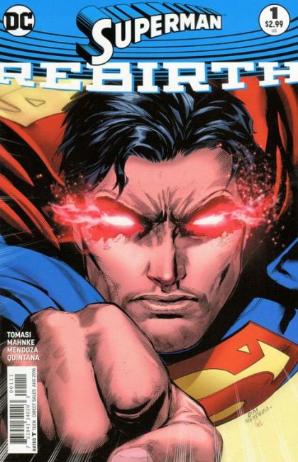 Superman: Rebirth  |  Issue#1A | Year:2016 | Series:  | Pub: DC Comics | Doug Mahnke Regular