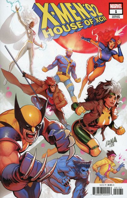 X-Men '92: House of XCII  |  Issue#1C | Year:2022 | Series:  | Pub: Marvel Comics | David Nakayama Cover