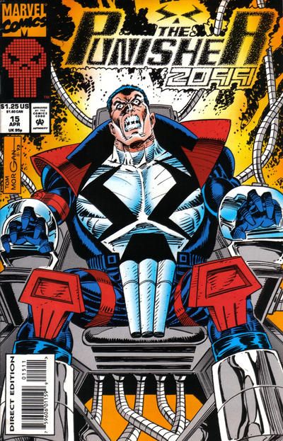 Punisher 2099, Vol. 1 The Public Enemy File: Part 1 |  Issue#15A | Year:1994 | Series: Punisher | Pub: Marvel Comics | Direct Edition