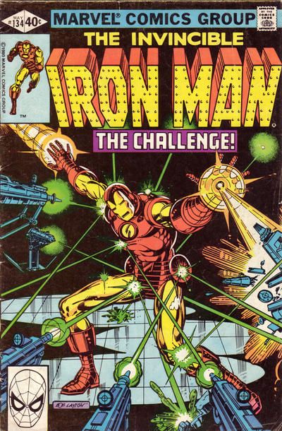 Iron Man, Vol. 1 The Challenge |  Issue#134A | Year:1980 | Series: Iron Man | Pub: Marvel Comics | Direct Edition