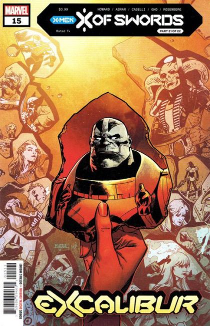 Excalibur, Vol. 4 X of Swords - Chapter 21 |  Issue#15A | Year:2020 | Series: Excalibur | Pub: Marvel Comics | Regular Mahmud Asrar Cover