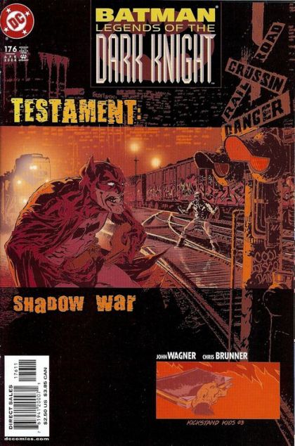 Batman: Legends of the Dark Knight Testament, Shadow War |  Issue#176A | Year:2004 | Series:  | Pub: DC Comics | Direct Edition