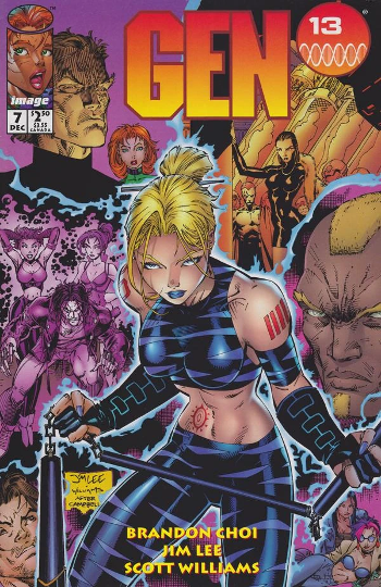 Gen 13, Vol. 2 (1995-2002) Veni, Vidi, Vici! |  Issue#7A | Year:1996 | Series: Gen 13 | Pub: Image Comics | Jim Lee Regular