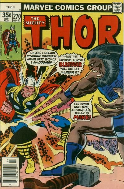 Thor, Vol. 1 Minute of Madness, Dark Day of Doom |  Issue#270B | Year:1978 | Series: Thor | Pub: Marvel Comics | Newsstand Edition