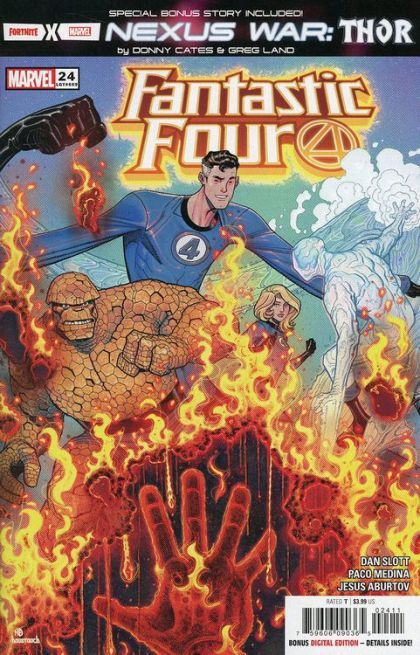 Fantastic Four, Vol. 6 Cold Snap |  Issue#24A | Year:2020 | Series: Fantastic Four | Pub: Marvel Comics | Nick Bradshaw Regular