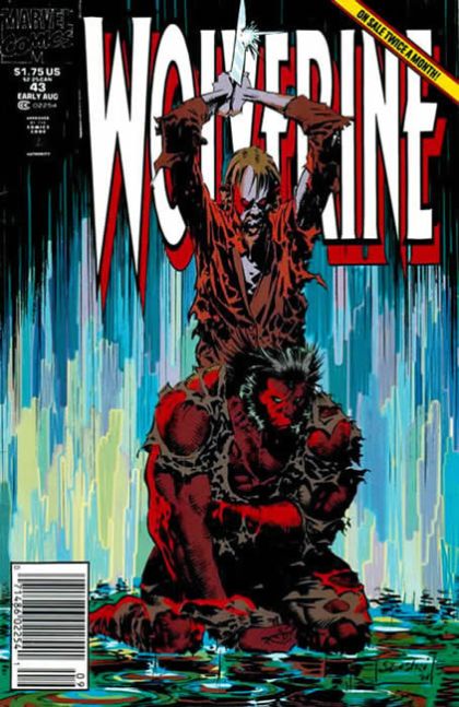 Wolverine, Vol. 2 Under the Skin |  Issue#43B | Year:1991 | Series: Wolverine | Pub: Marvel Comics | Newsstand Edition