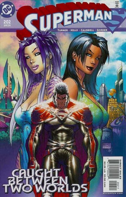 Superman, Vol. 2 Caught Between Two Worlds |  Issue#202A | Year:2004 | Series: Superman | Pub: DC Comics | Direct Edition