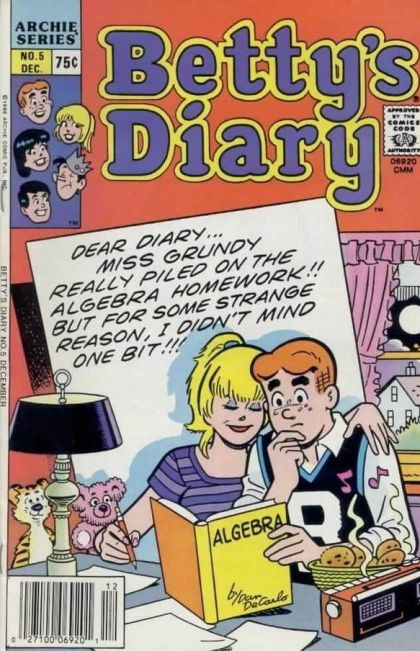 Betty's Diary  |  Issue#5A | Year:1986 | Series: Archie | Pub: Archie Comic Publications |