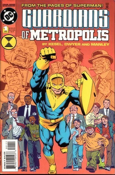 Guardians of Metropolis No One Can Stop... Trev-Orr! |  Issue#1A | Year:1994 | Series: Superman | Pub: DC Comics | Direct Edition