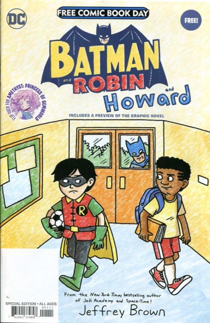 Free Comic Book Day 2021 (Batman And Robin...and Howard / Amethyst: Princess Of Gemworld Special Edition Flipbook)  |  Issue#1 | Year:2021 | Series:  | Pub: DC Comics | Free Comic Book Day 2021 Edition