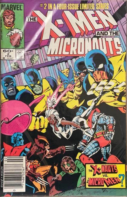 The X-Men and the Micronauts Into the Abyss! |  Issue#2B | Year:1983 | Series: X-Men | Pub: Marvel Comics | Newsstand Edition